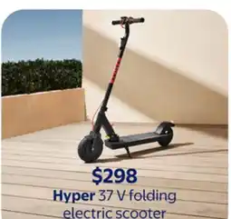 Walmart Hyper 37 V folding electric scoter offer