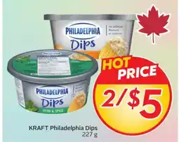 Sobeys Philadelphia Dips offer