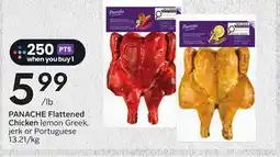Sobeys Flattened Chicken offer
