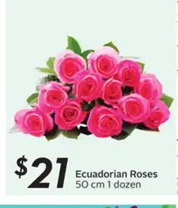 Sobeys Ecuadorian Roses offer
