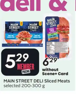 Sobeys Sliced Meats offer
