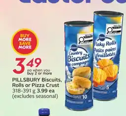 Sobeys Biscuits, Rolls or Pizza Crust offer