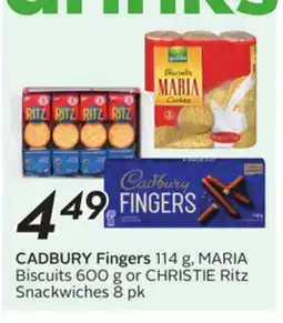 Sobeys CADBURY Fingers offer