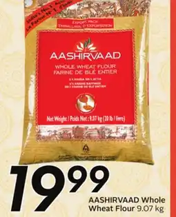 Sobeys AASHIRVAAD Whole Wheat Flour offer