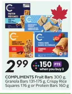Sobeys COMPLIMENTS Fruit Bars offer