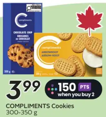 Sobeys COMPLIMENTS Cookies offer