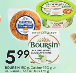 Sobeys BOURSIN offer