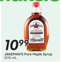 Sobeys Pure Maple Syrup offer