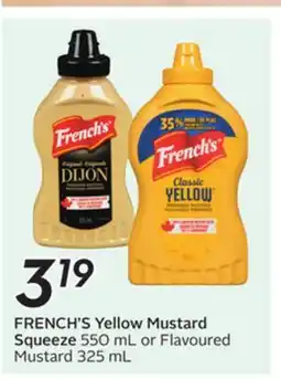 Sobeys Yellow Mustard Squeeze offer