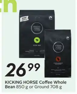 Sobeys KICKING HORSE Coffee Whole Bean offer