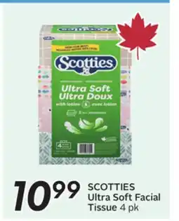 Sobeys Ultra Soft Facial Tissue offer
