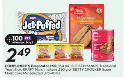 Sobeys COMPLIMENTS Evaporated Milk offer