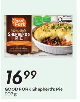 Sobeys GOOD FORK Shepherd's Pie offer
