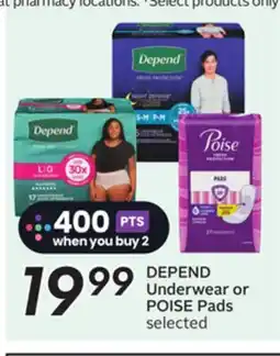 Sobeys Underwear or Pads offer