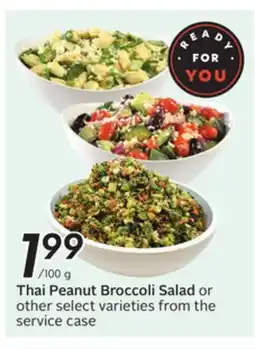 Sobeys Thai Peanut Broccoli Salad offer