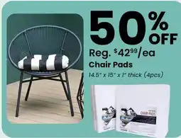 Fabricland Chair Pads offer