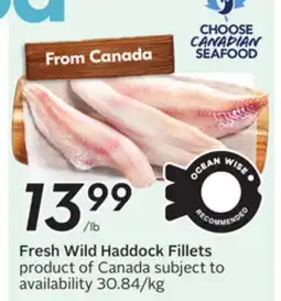 Sobeys Fresh Wild Haddock Fillets offer