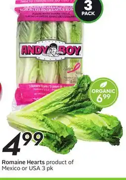 Sobeys Romaine Hearts offer