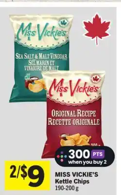 Foodland MISS VICKIE'S Kettle Chips offer