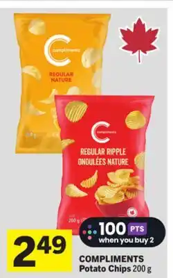 Foodland COMPLIMENTS Potato Chips offer