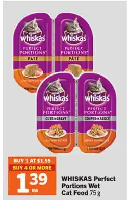 Foodland WHISKAS Perfect Portions Wet Cat Food offer