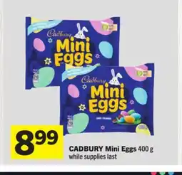 Foodland CADBURY Mini Eggs offer