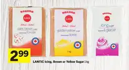 Foodland LANTIC Icing, Brown or Yellow Sugar offer