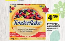 Foodland TENDERFLAKE Frozen Pie Shells, Tart Shells or Puff Pastry offer