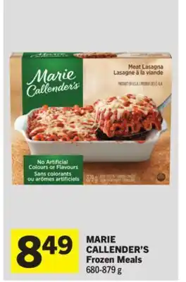 Foodland MARIE CALLENDER'S Frozen Meals offer