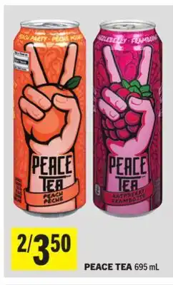 Foodland PEACE TEA offer