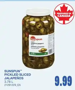 Wholesale Club PICKLED SLICED JALAPEÑOS offer