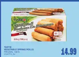 Wholesale Club VEGETABLE SPRING ROLLS, 100'S offer