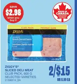 Wholesale Club SLICED DELI MEAT CLUB PACK offer
