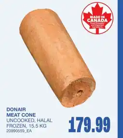 Wholesale Club DONAIR MEAT CONE offer