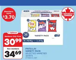 Wholesale Club VARIETY PACK, 32/36'S offer