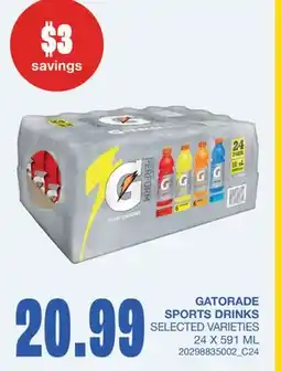 Wholesale Club SPORTS DRINKS offer
