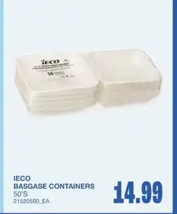 Wholesale Club IECO BASGASE CONTAINERS, 50'S offer