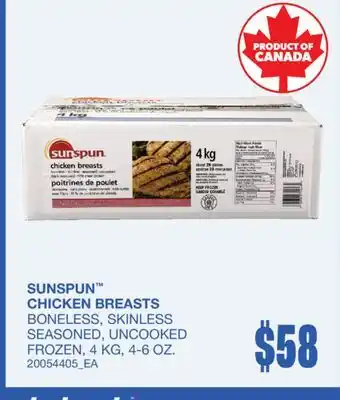 Wholesale Club CHICKEN BREASTS offer
