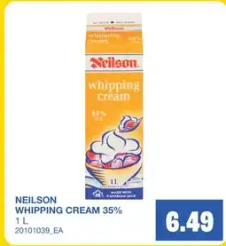 Wholesale Club WHIPPING CREAM 35% offer