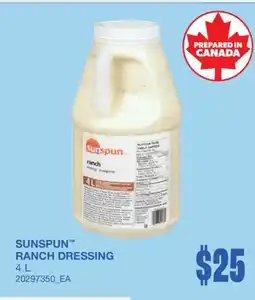 Wholesale Club RANCH DRESSING offer