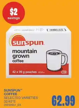 Wholesale Club COFFEE, 32/42'S offer