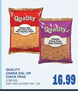 Wholesale Club QUALITY CHANA DAL OR CHICK PEAS offer