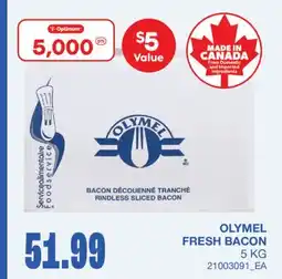 Wholesale Club FRESH BACON offer