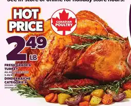 Independent Grocer FRESH GRADE A TURKEY offer
