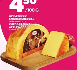 Independent Grocer APPLEWOOD SMOKED CHEDDAR offer