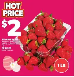 Independent Grocer STRAWBERRIES, 1 LB offer