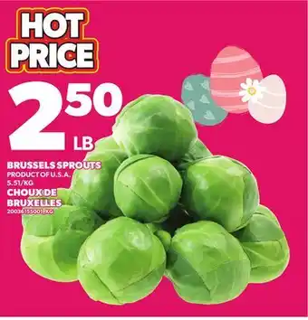 Independent Grocer BRUSSELS SPROUTS offer