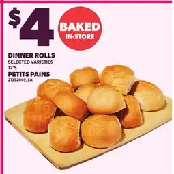 Independent Grocer DINNER ROLLS, 12'S offer