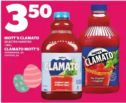 Independent Grocer MOTT'S CLAMATO offer