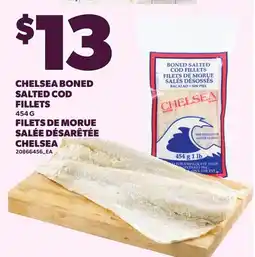 Independent Grocer CHELSEA BONED SALTED COD FILLETS offer